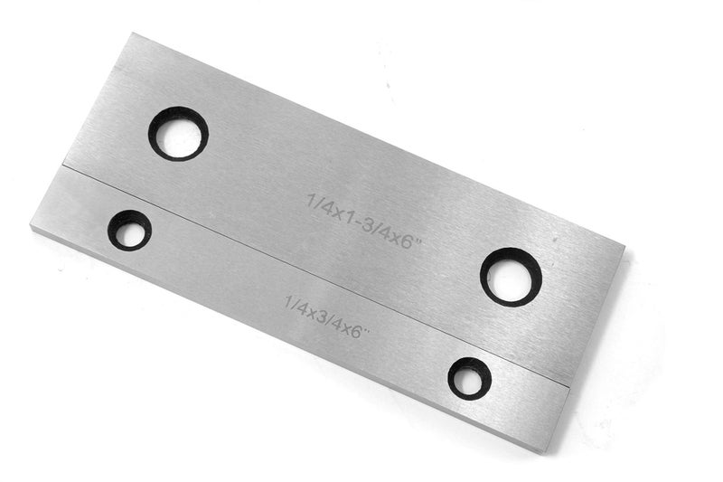 WEN 10349 18-Piece Precision-Ground 1/4-Inch Parallel Sets with Case, Chrome - Image 4